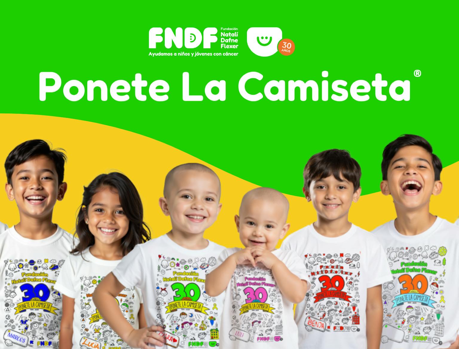 Pre-lanzamiento de Ponete la Camiseta® por los 30 años de la Fundación