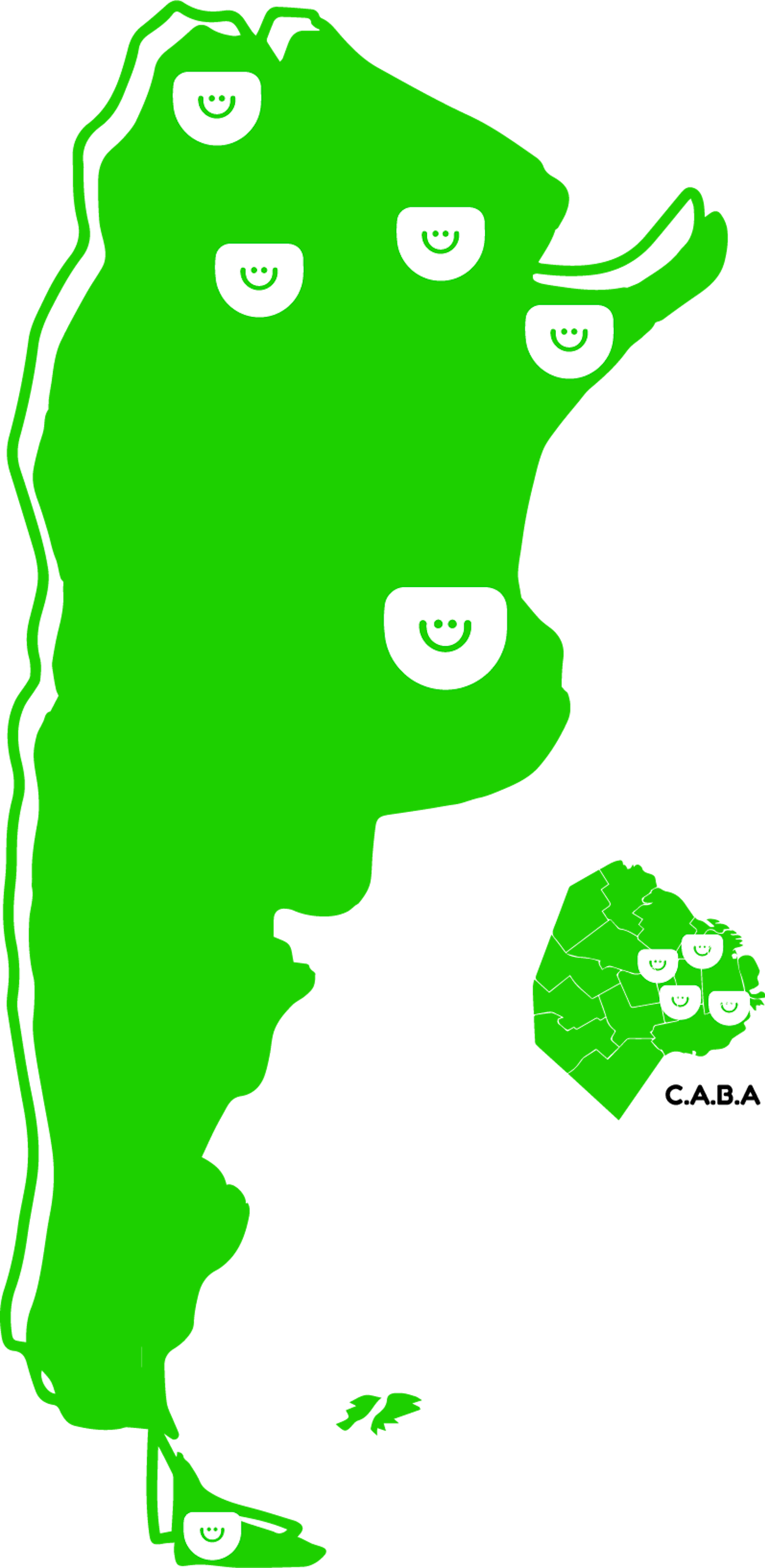 Sedes de Fundación Natalí Dafne Flexer