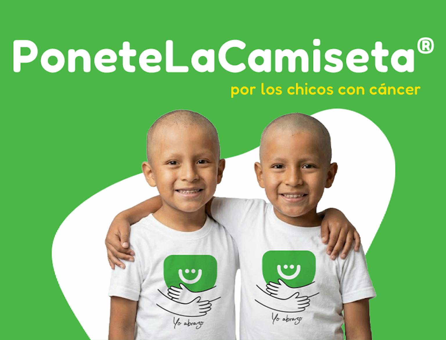 Ponete La Camiseta y abrazá a los chicos con cáncer