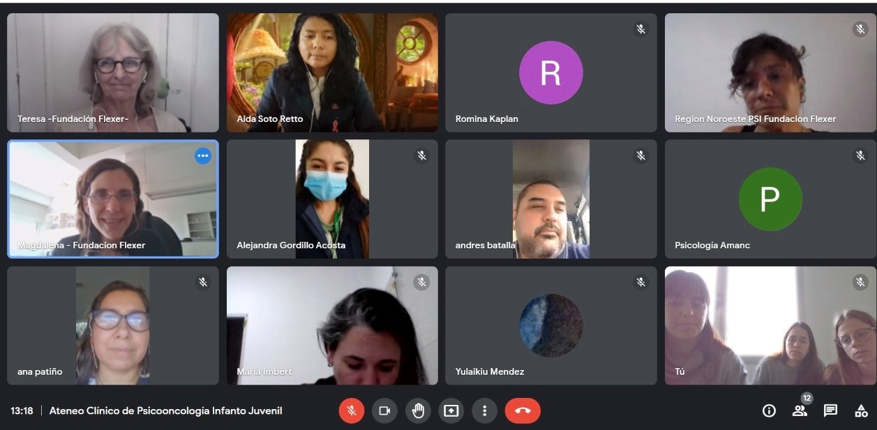 Segundo Ateneo Clínico de Psicooncología Infanto-Juvenil