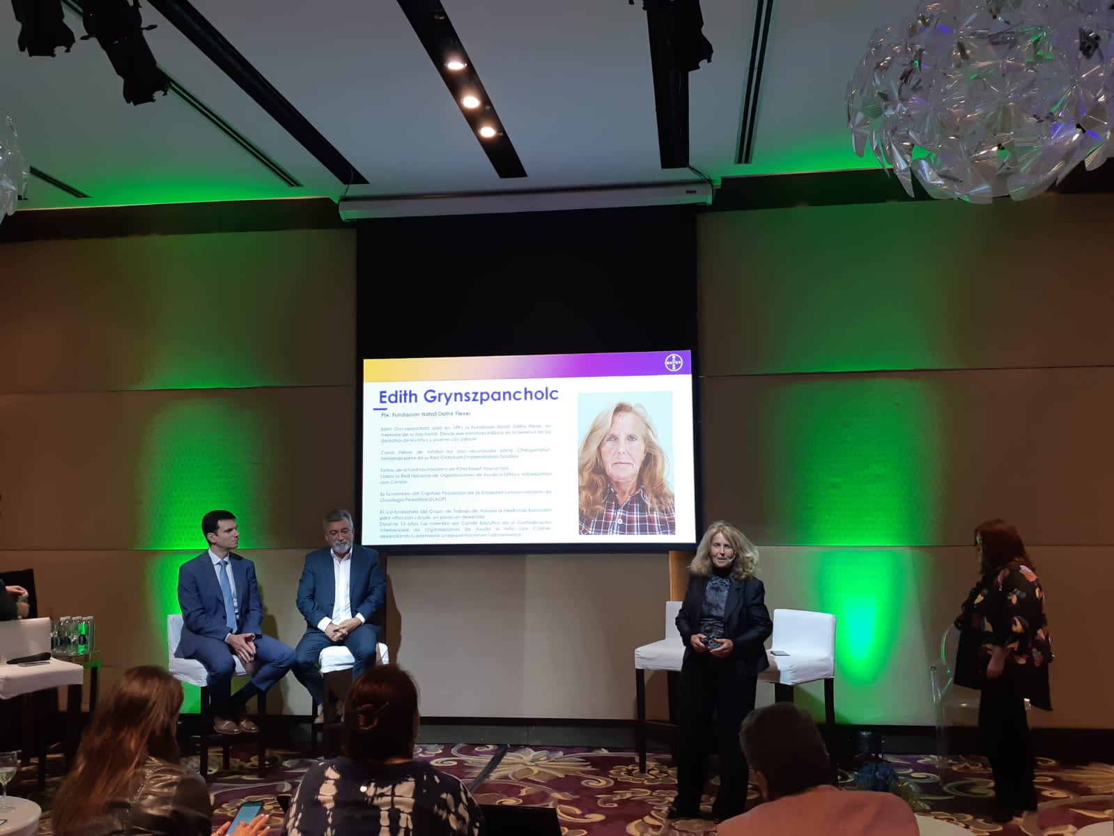 Nuestra Fundación fue invitada por Bayer a la presentación de un nuevo tratamiento oncológico