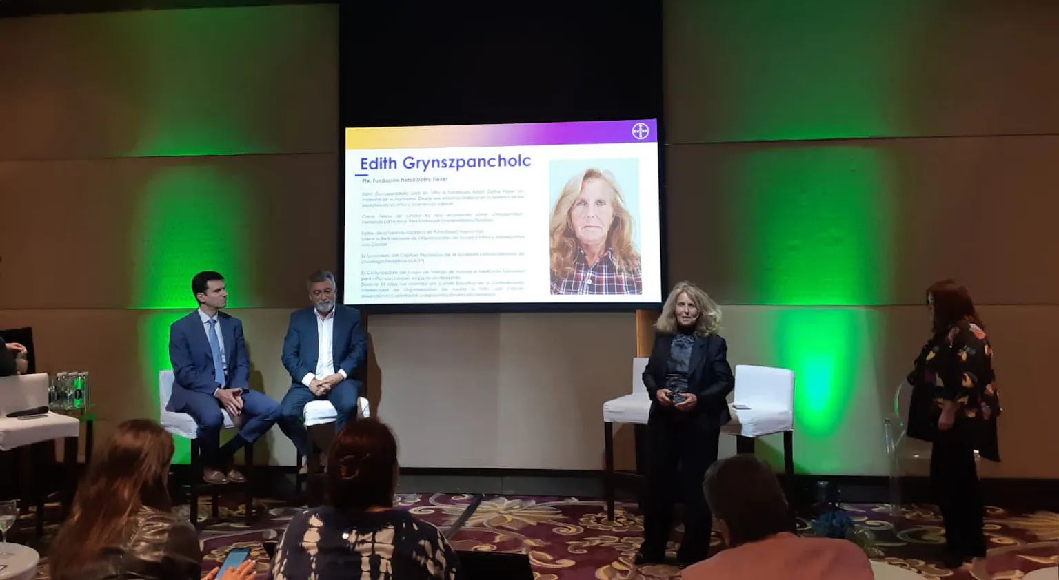 Nuestra Fundación fue invitada por Bayer a la presentación de un nuevo tratamiento oncológico
