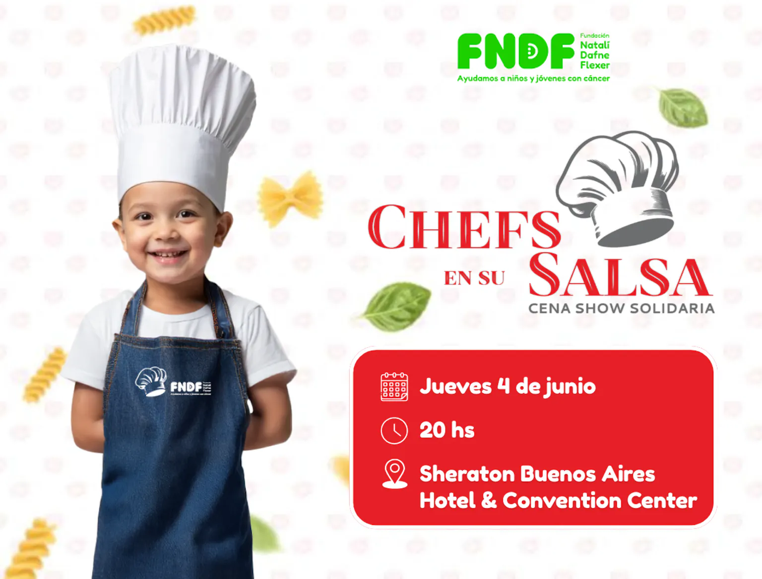 Una noche con sabor a solidaridad: regresa “Chefs en su Salsa”, la Cena Solidaria por los chicos con cáncer