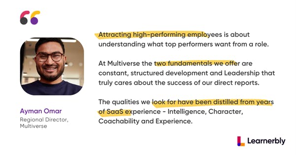 Learnerbly - Attracting High Performers
