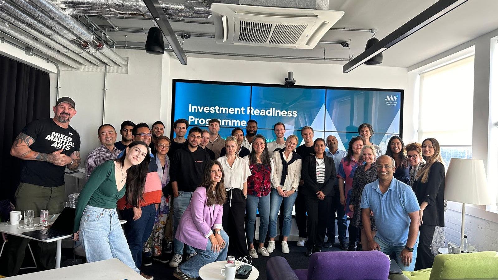 Cohort 4 Investment Ready Programme Alumni Team Photo