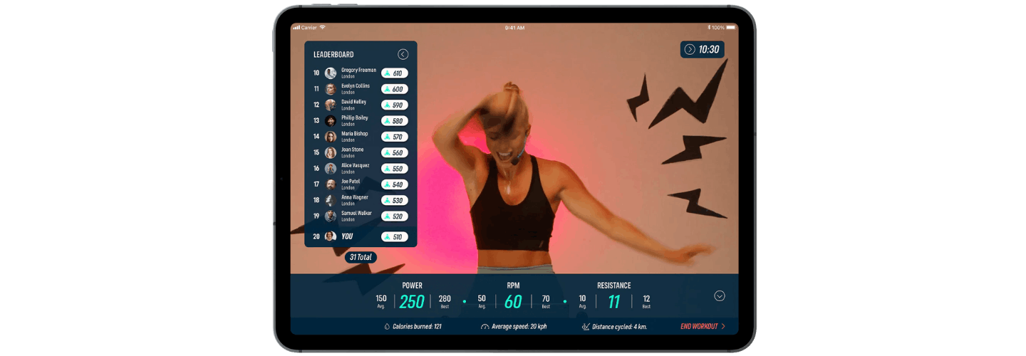 Apex Rides Smart Bike in Situ