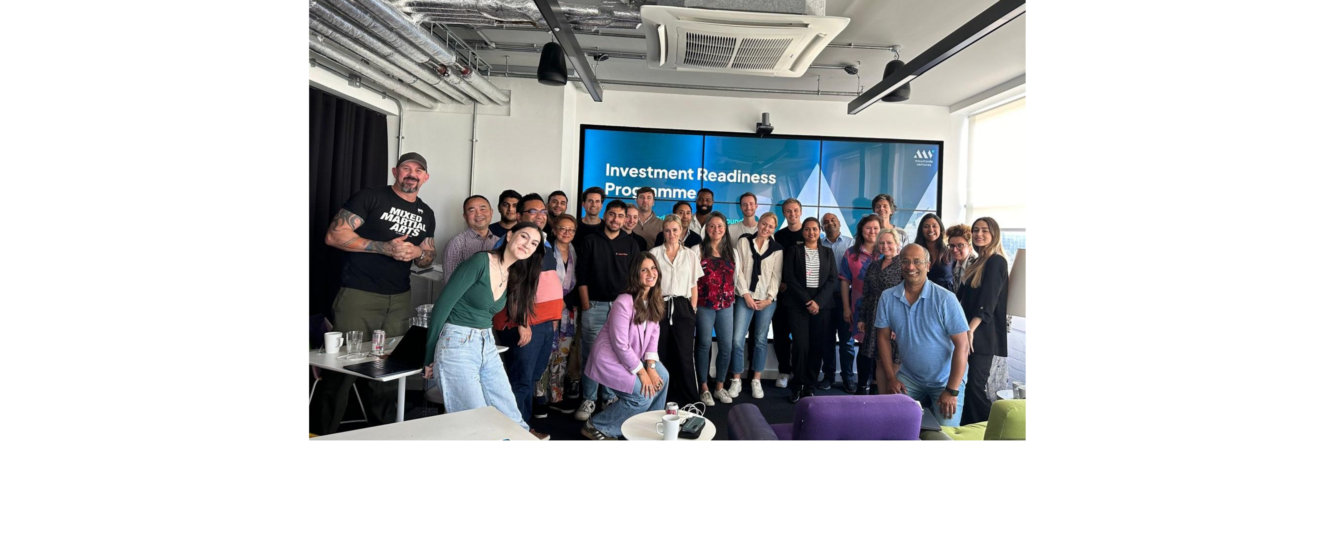 Investment Ready Programme Cohort Four Team Photo