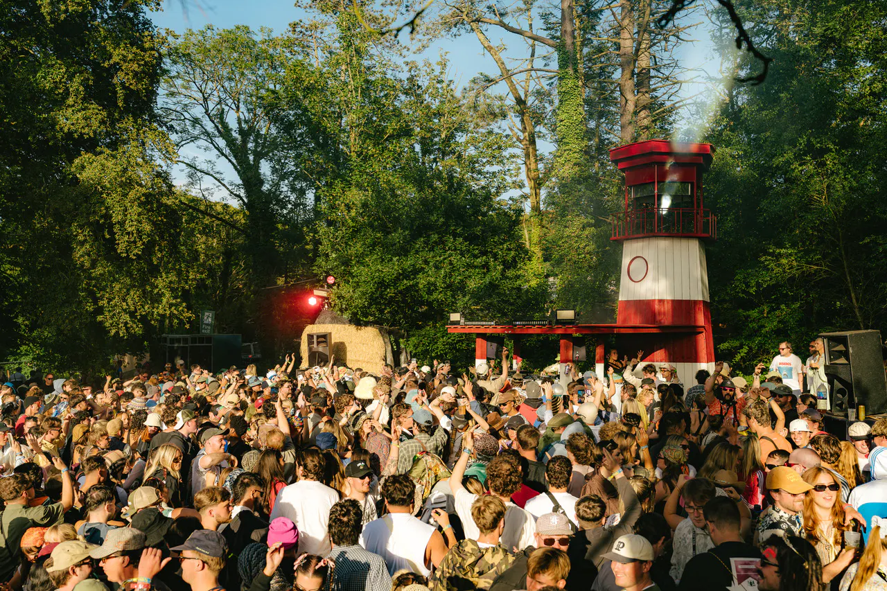 The Lighthouse Stage in full swing at the Gottwood Festival 2026