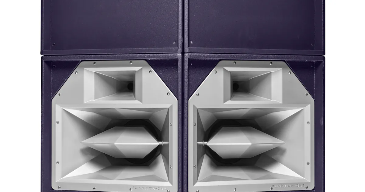 Funktion-One Evo 2L Loudspeaker — Funktion-One