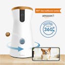 Caméra Furbo 360° lance friandise, vidéo en direct du chien sur téléphone, badge Amazon n°1