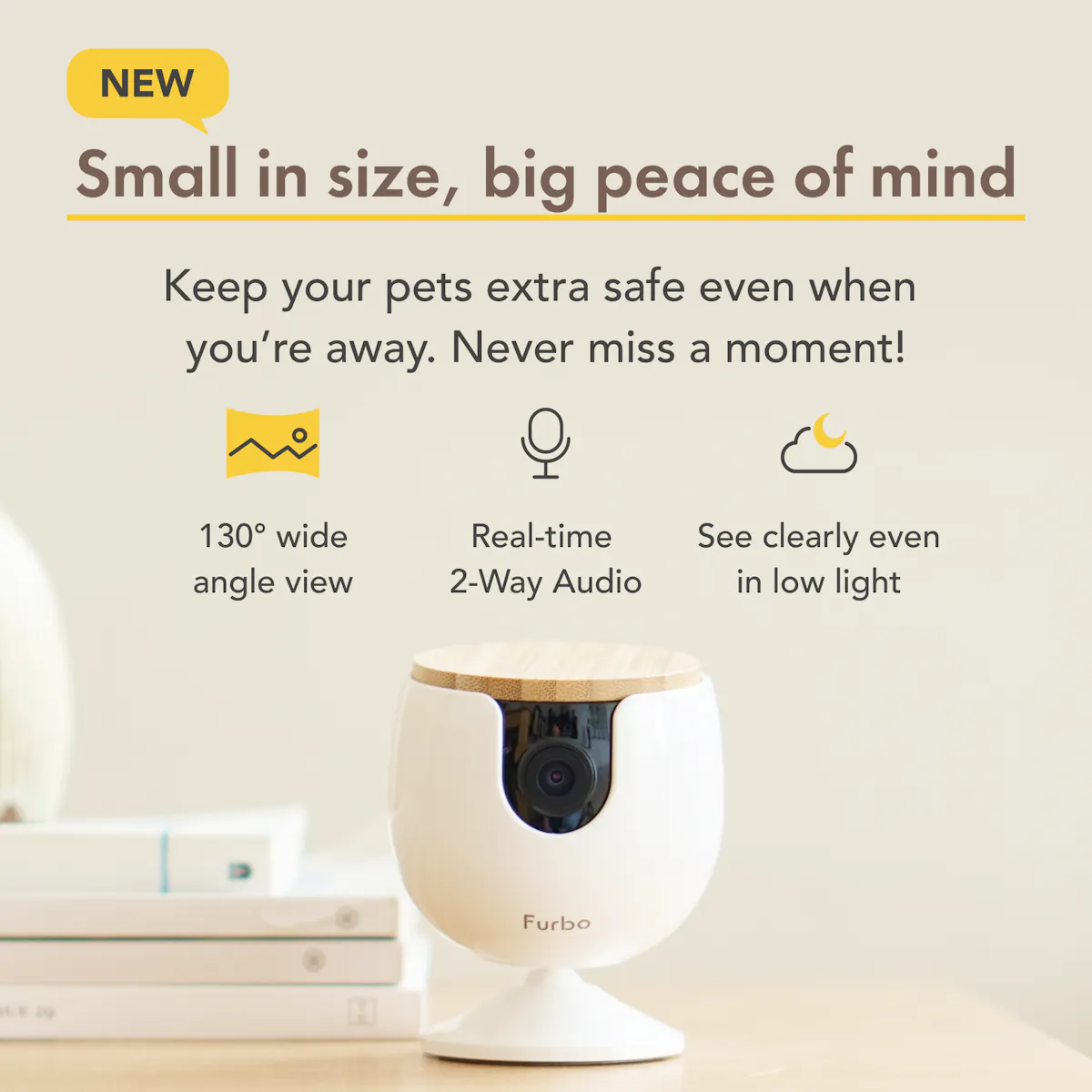 Furbo Mini｜Compact smart pet camera designed specifically for pets