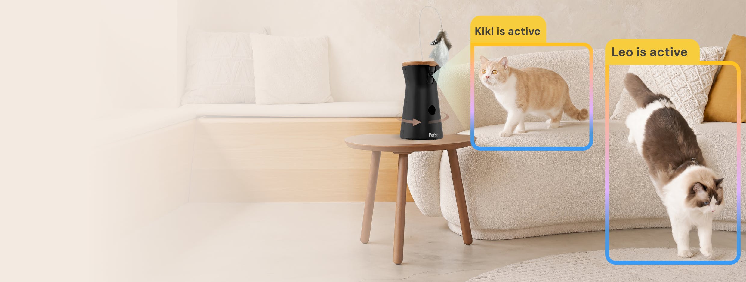 Furbo Cat ファーボ　キャットカメラ Amazon.com: Furbo 360° Cat Camera: Pet Security Cam w