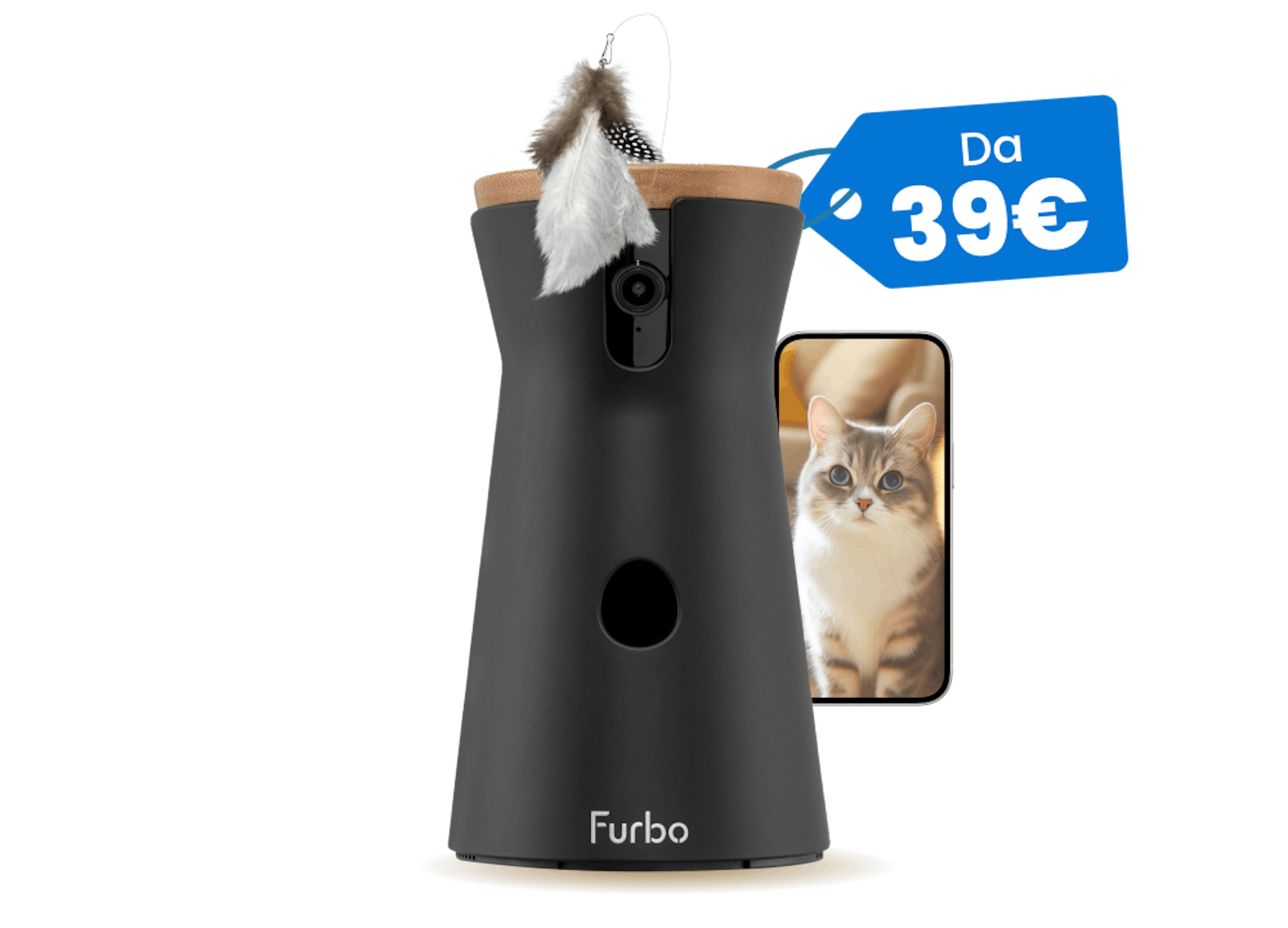 Videocamera Furbo 360° per gatti