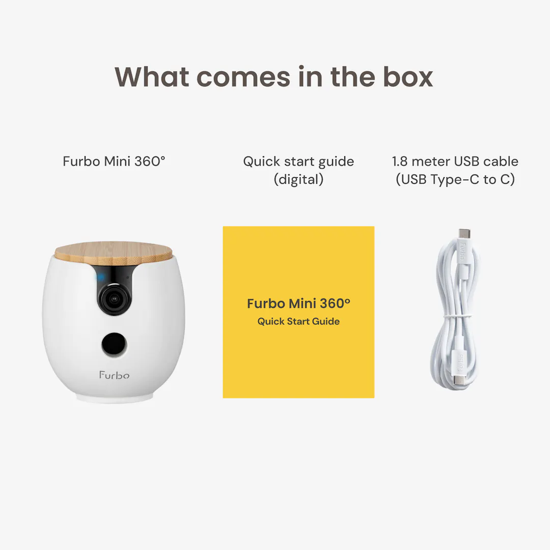 All New | Furbo Mini 360°