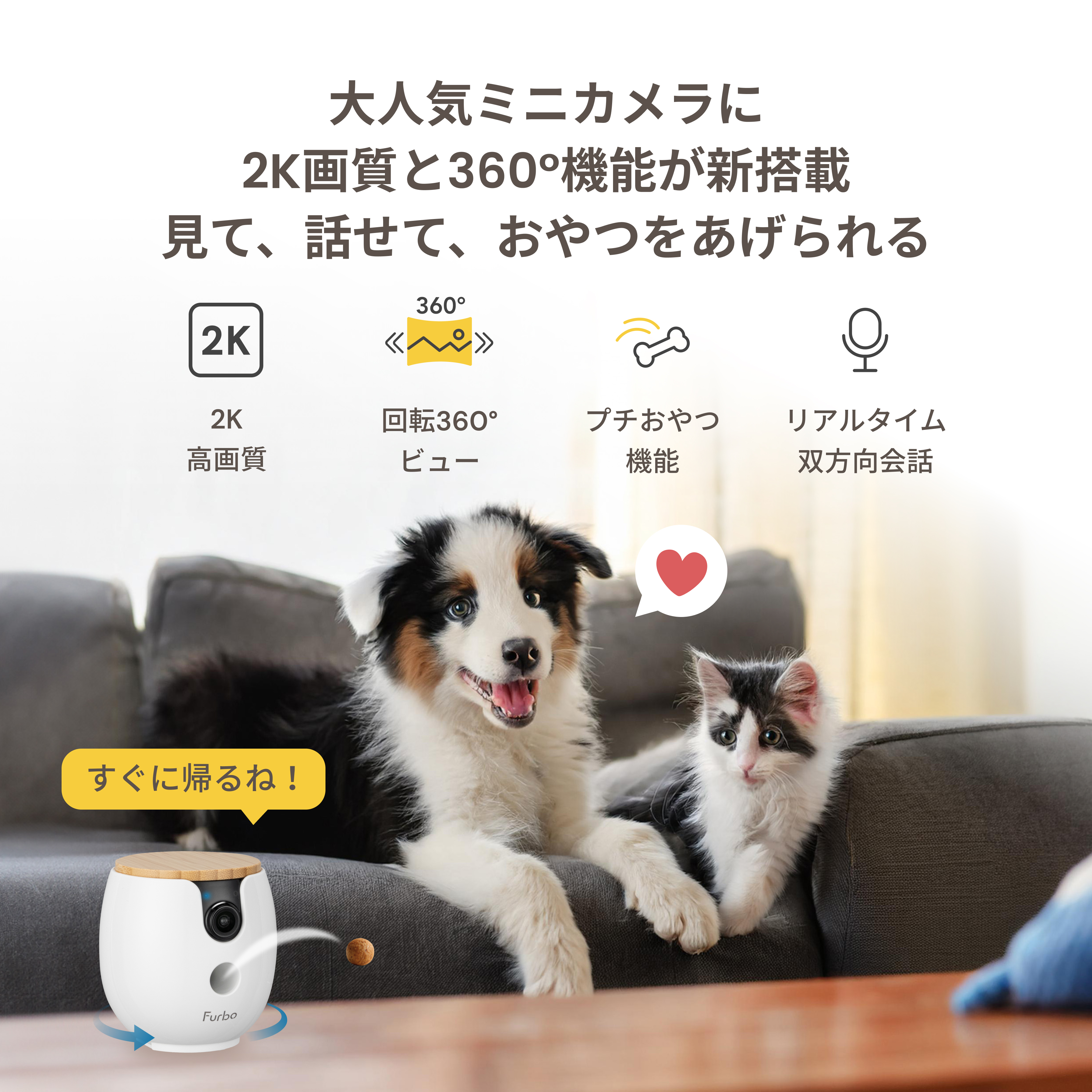犬、猫のお留守番に！パウボ PAWBO+ 新品未使用品　送料込 Amazon.co.jp: Pawbo+ ペットワイヤレスインタラクティブ見守