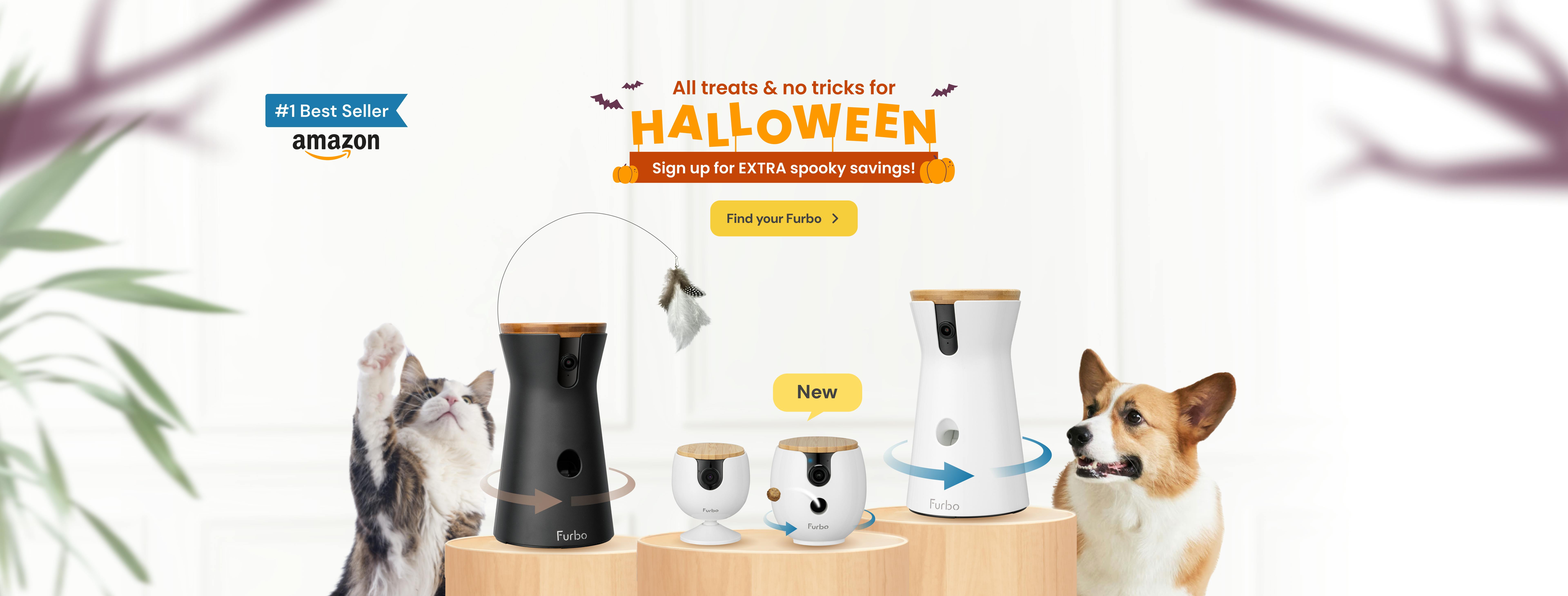 Furbo Dog Camera 360°ビュー Furbo 360° Dog Camera | See, talk, and toss treats from anywhere