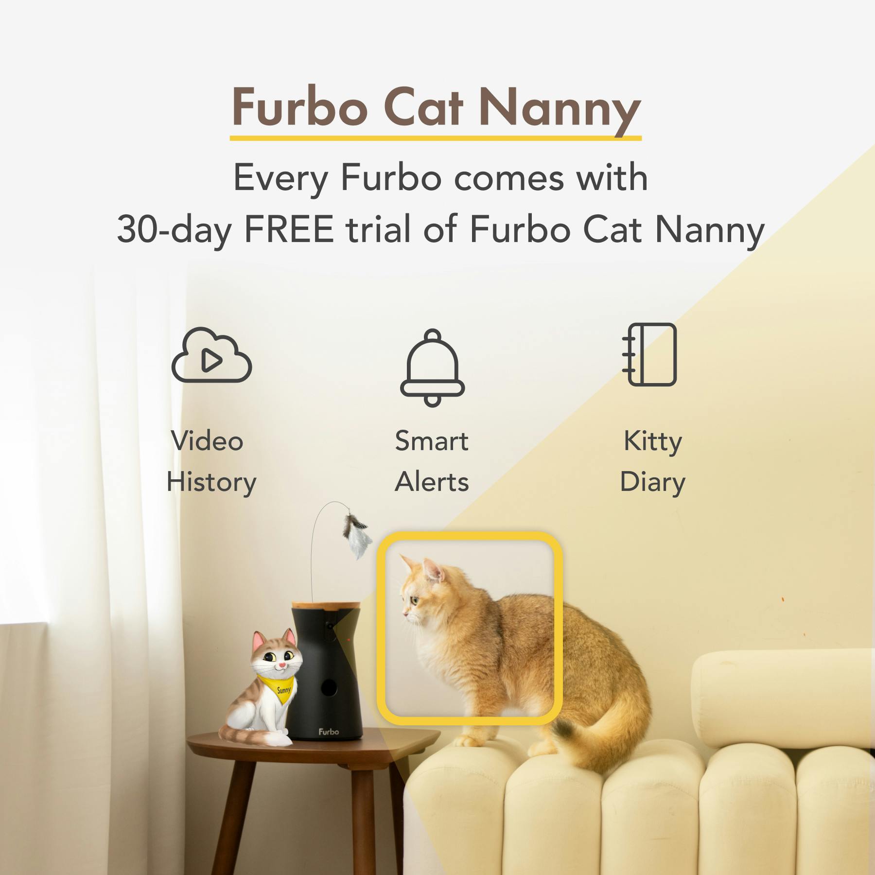 Furbo Cat Camera｜Pet Camera designed specifically for cats