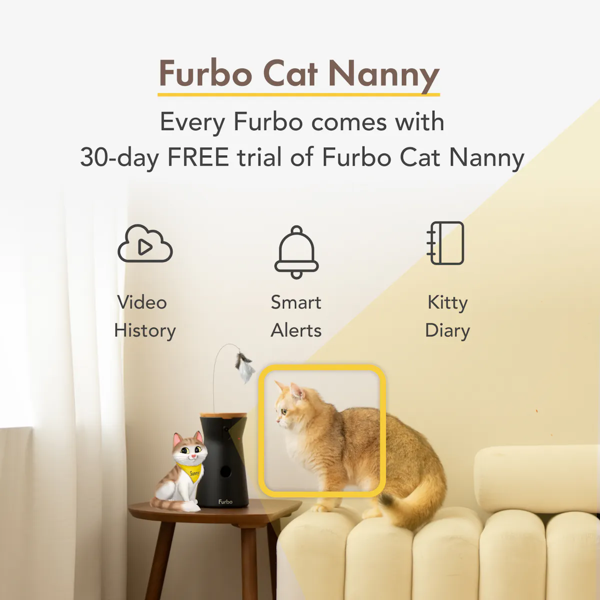 Furbo Cat Camera｜Pet Camera designed specifically for cats