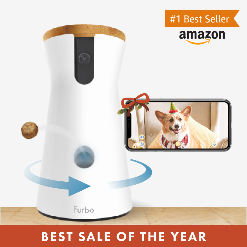 Furbo 360° Dog Camera | Treat-tossing Pet Camera with 360° view.