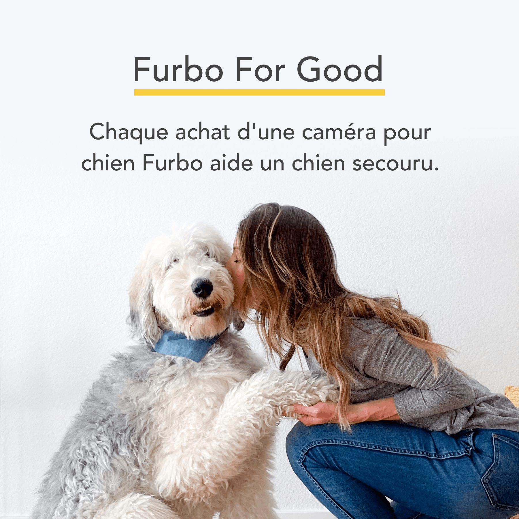 Furbo - Caméra 360° pour chien - Caméra HD pour animaux de compagnie