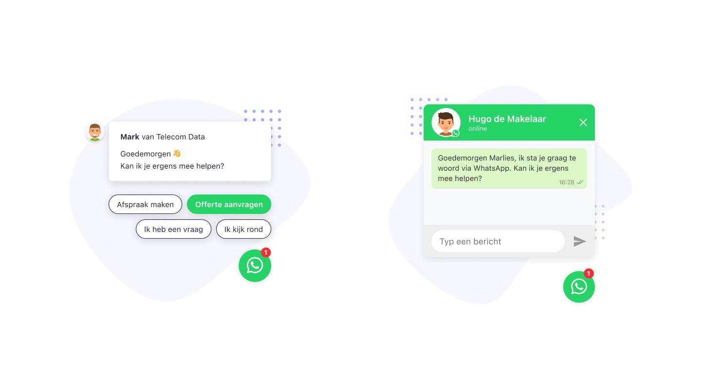 whatsapp business oplossingen website 