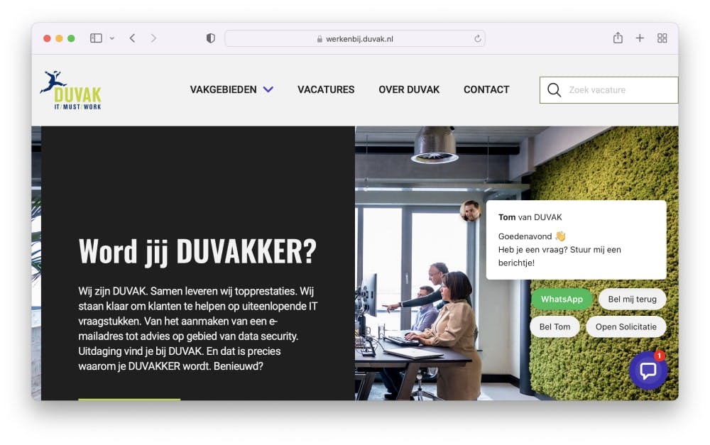 recruitment website
