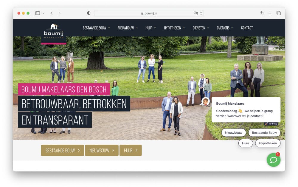 makelaar chatbot