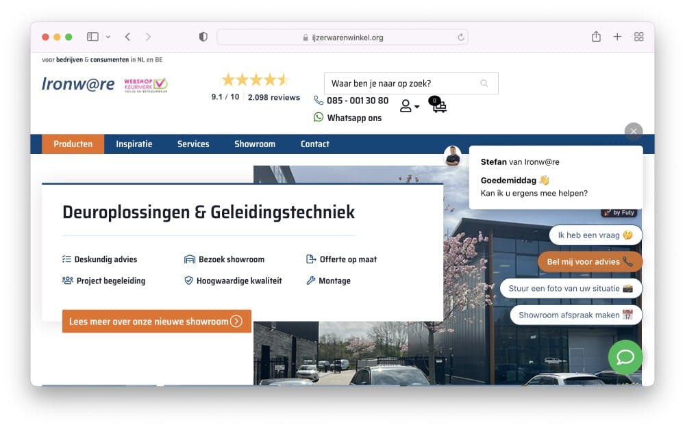 ironware website retail