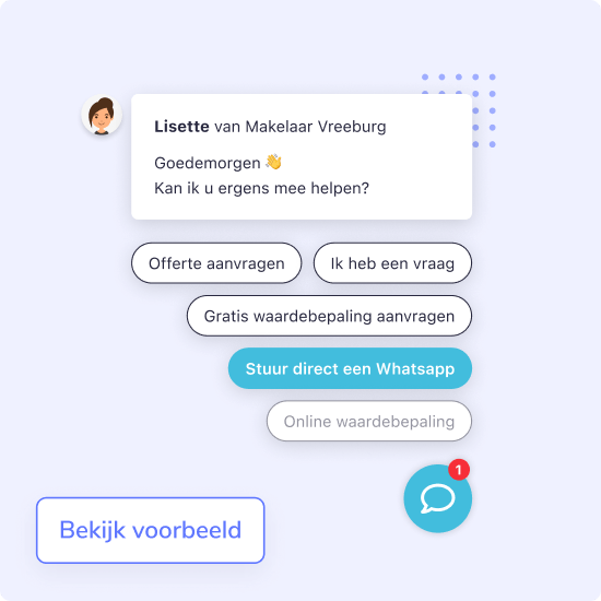 makelaar leadbot voorbeeld