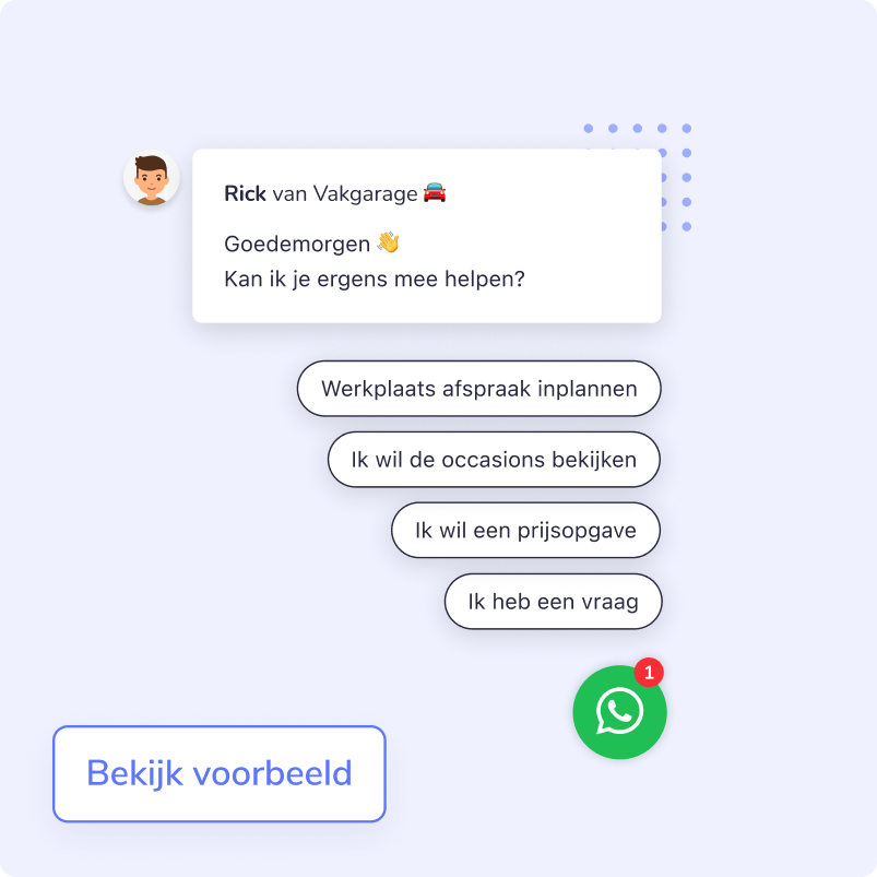 whatsapp autodealer