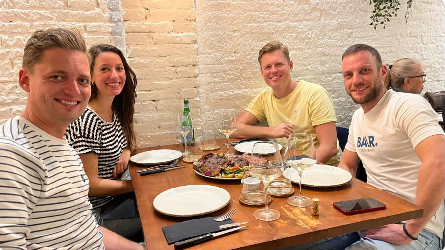 futy workation valencia dinner