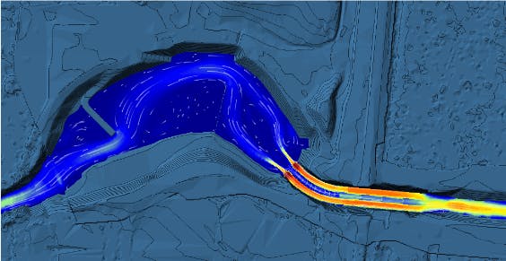 Example of a hydraulic report image