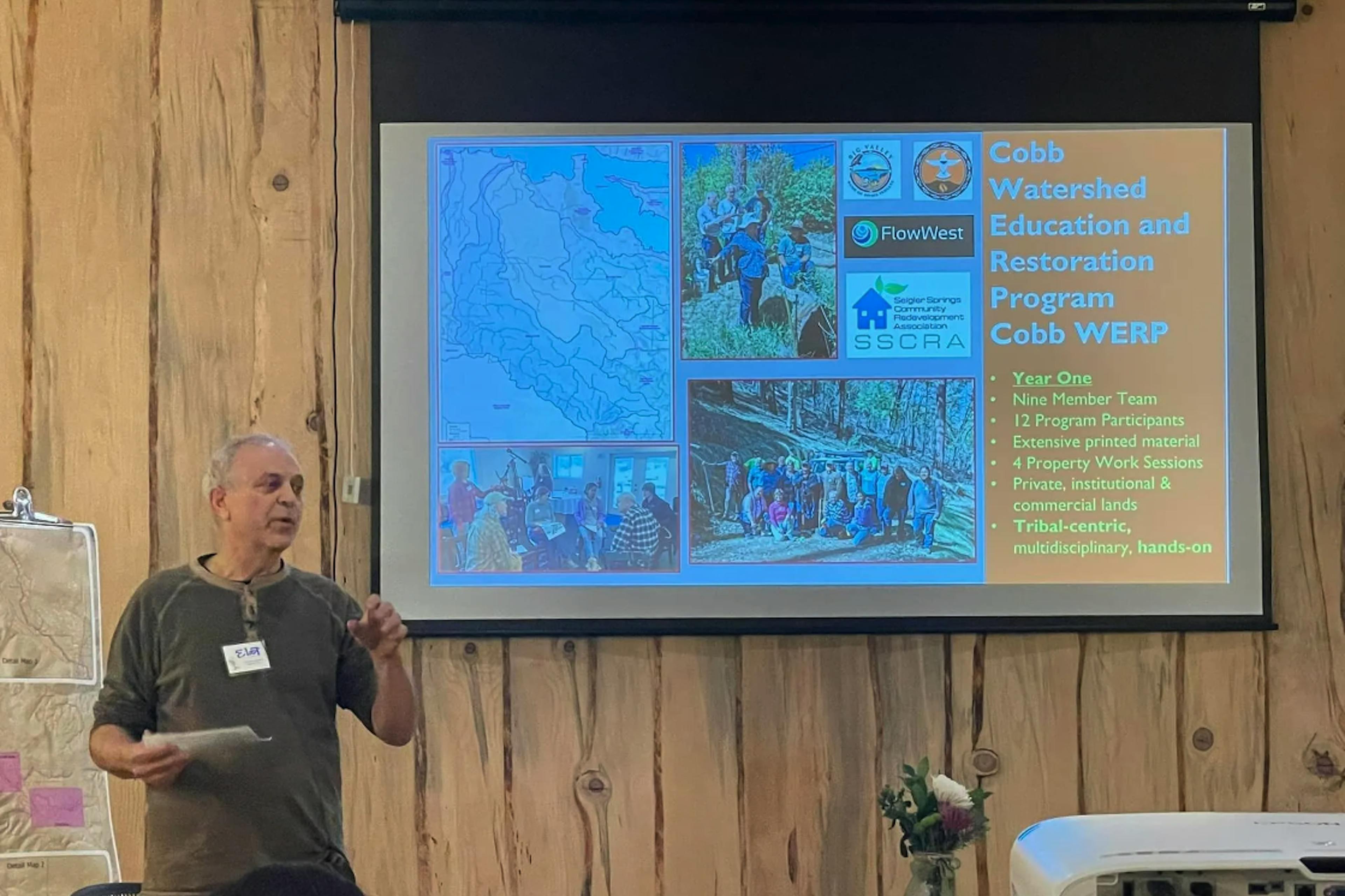 Photo courtesy Lake County Record Bee: Photo from a meeting