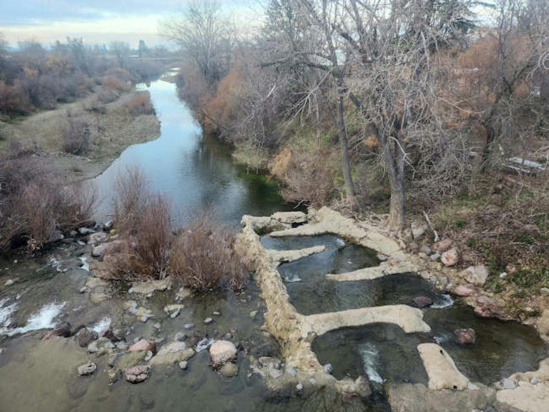 Fish ladder at Kelsey Creek