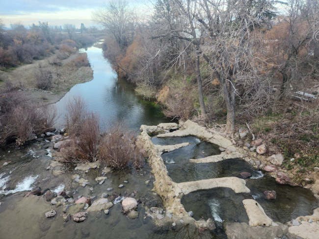 Fish ladder at Kelsey Creek