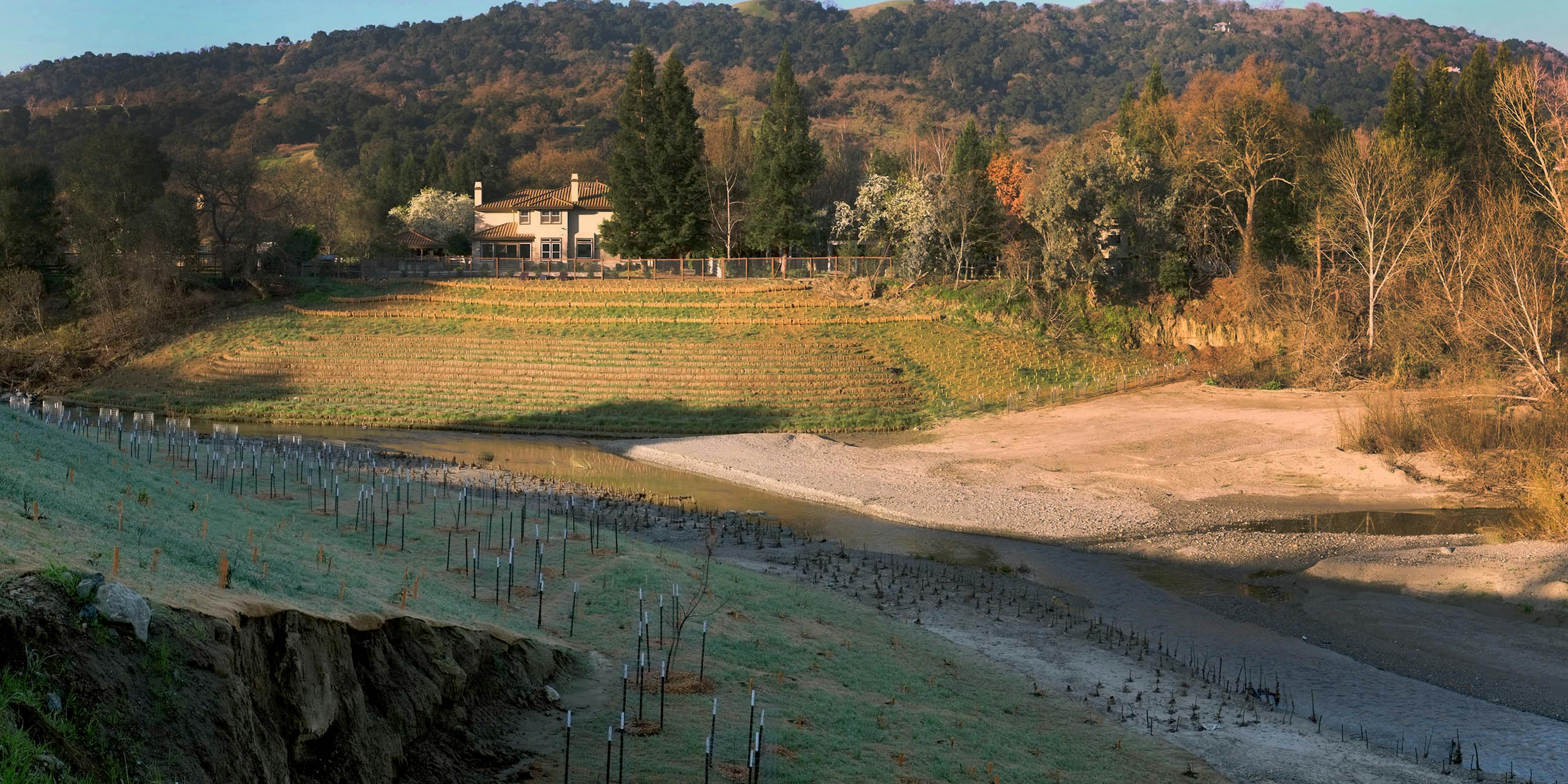 Post-construction Arroyo de la Laguna