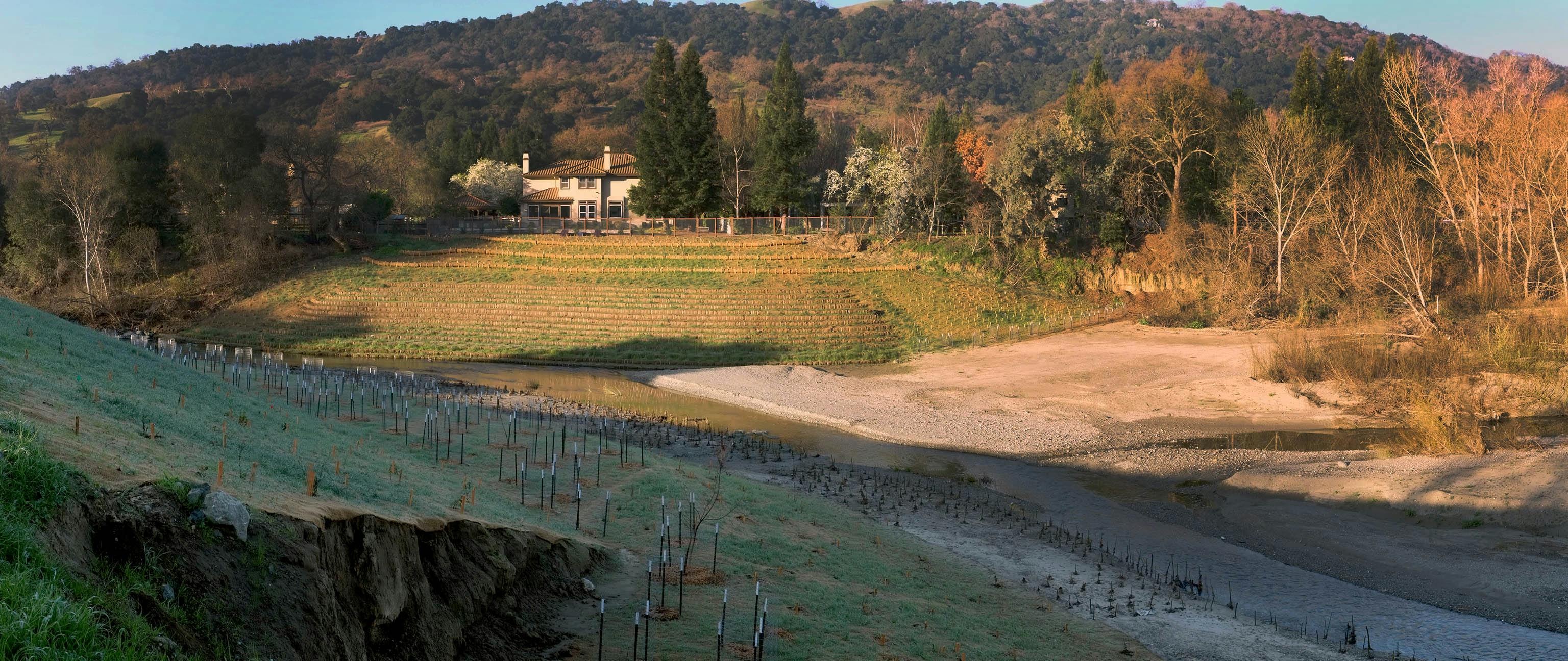 Post-construction Arroyo de la Laguna