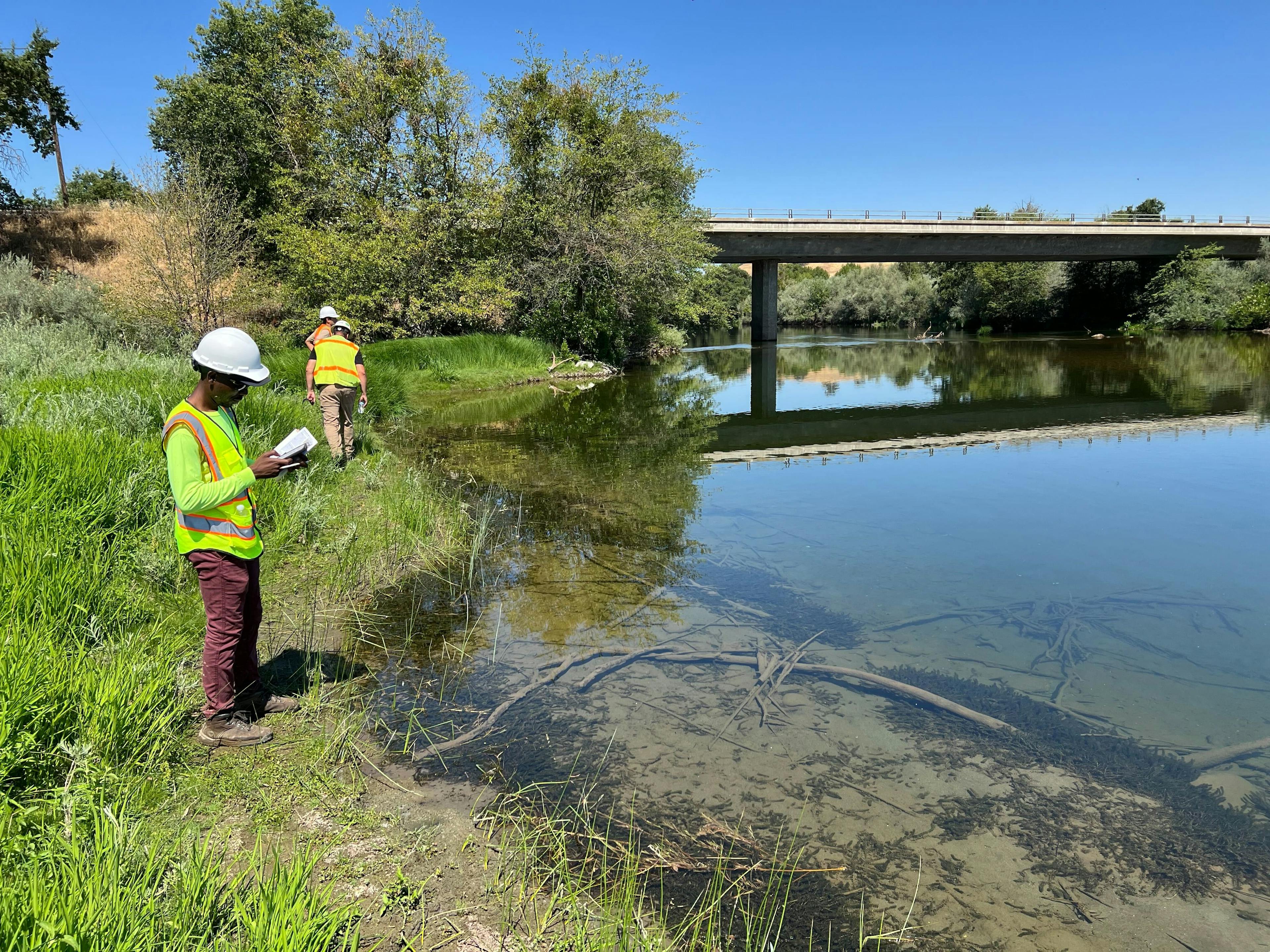 Julius Ratemo, EIT at Tuolume River at La Grange