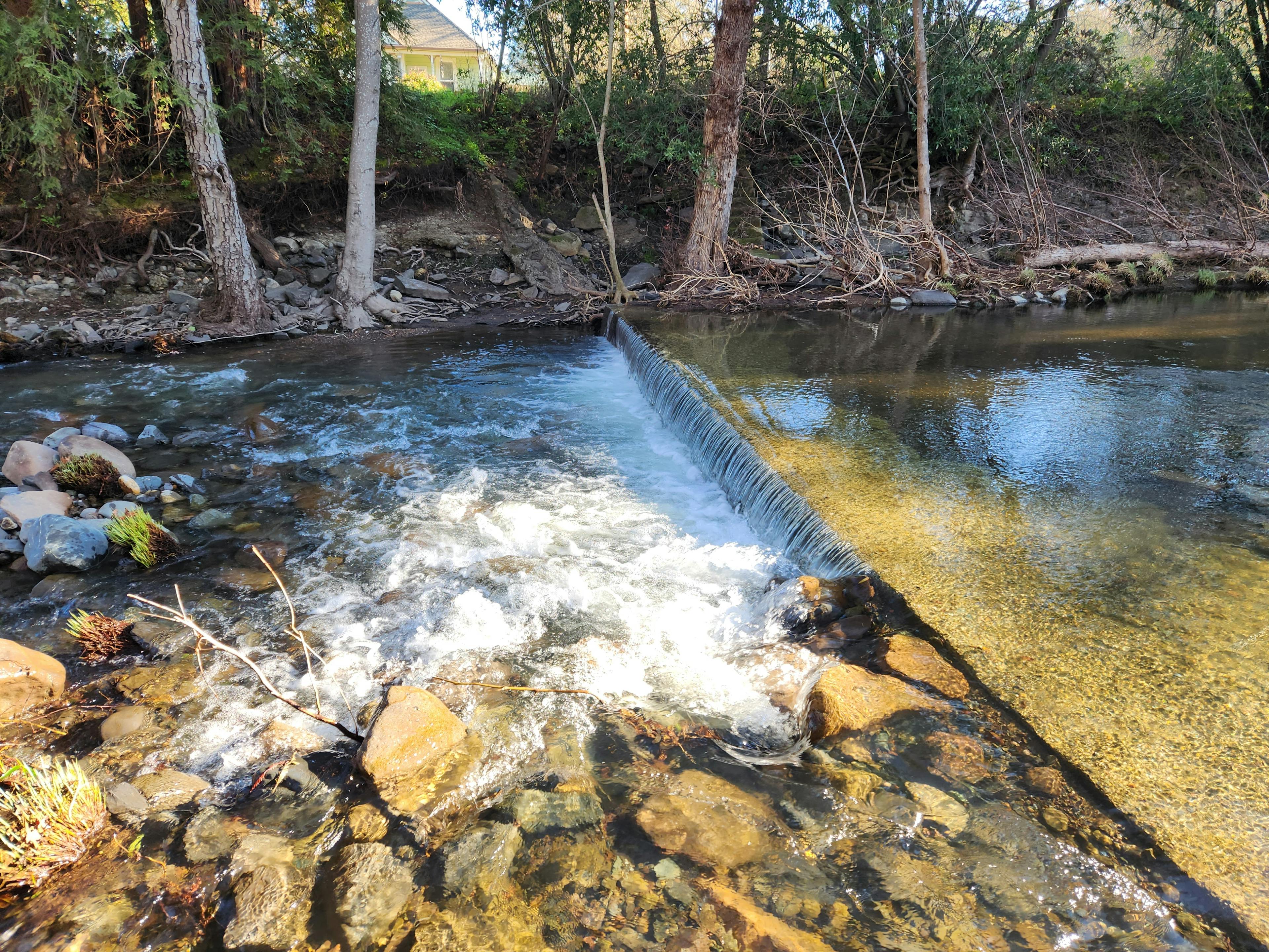 santa rosa channel with flow