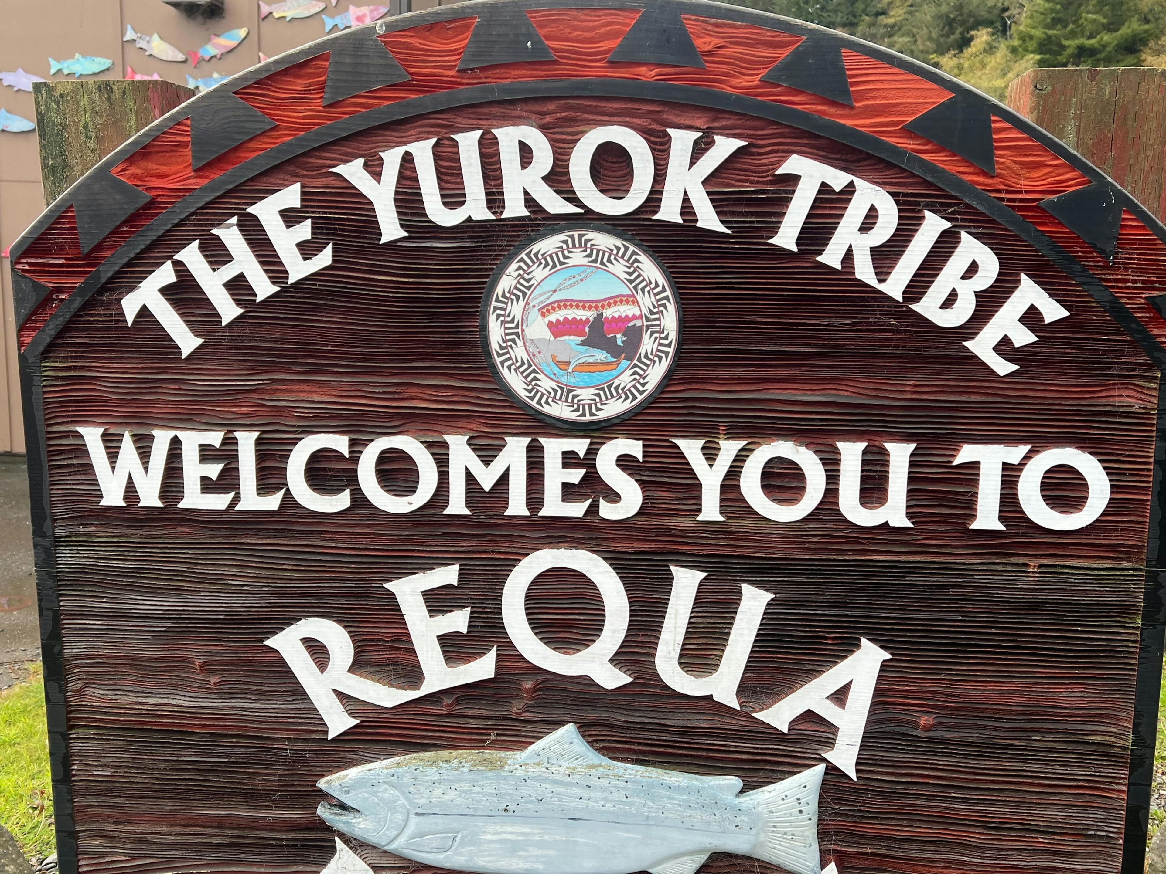 yurok tribe sign