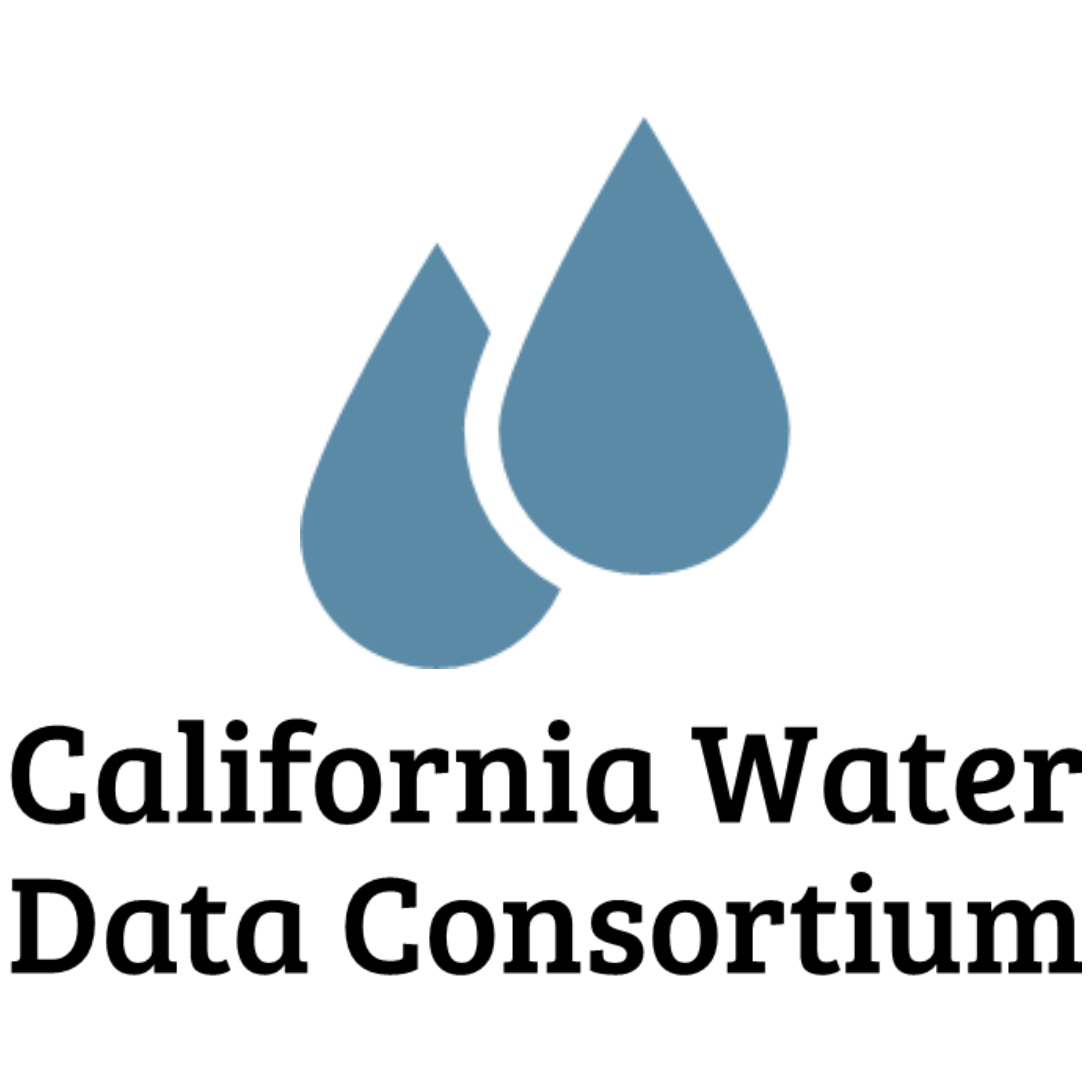 california water data consortium logo