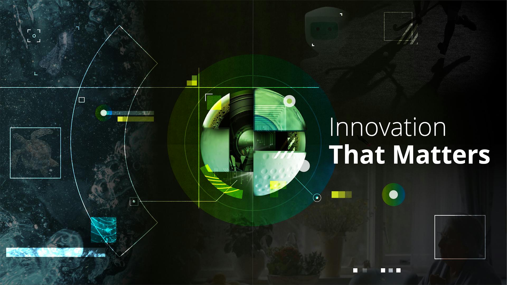 Visual identity corporate event Deloitte