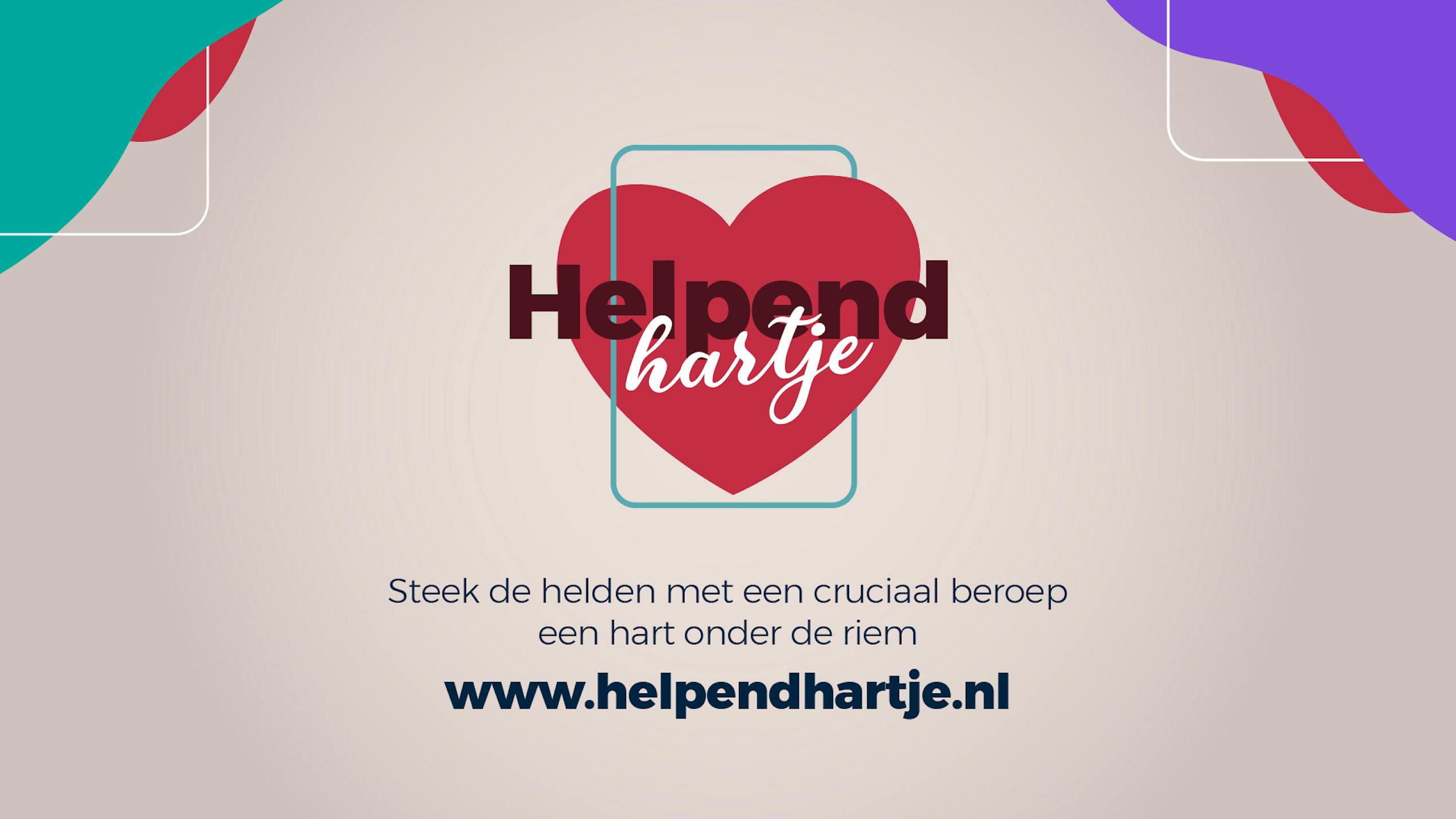 Steek de helden een hart onder de riem