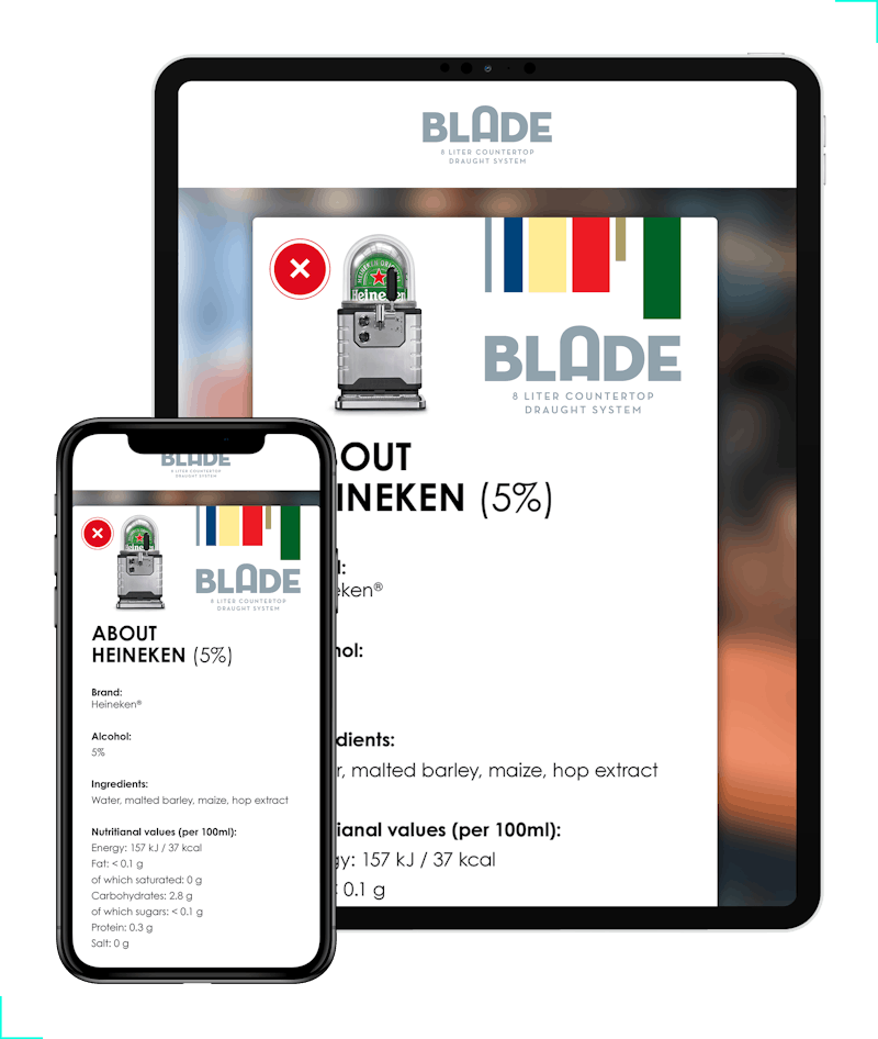 Blade App Heineken