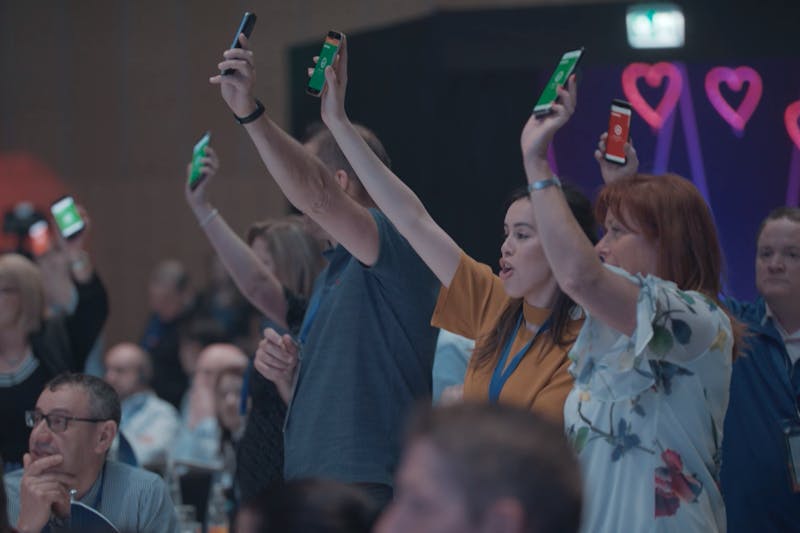 Betrokkenheid en interactie bij events