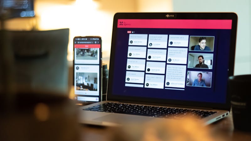 Interactie tijdens een interne update