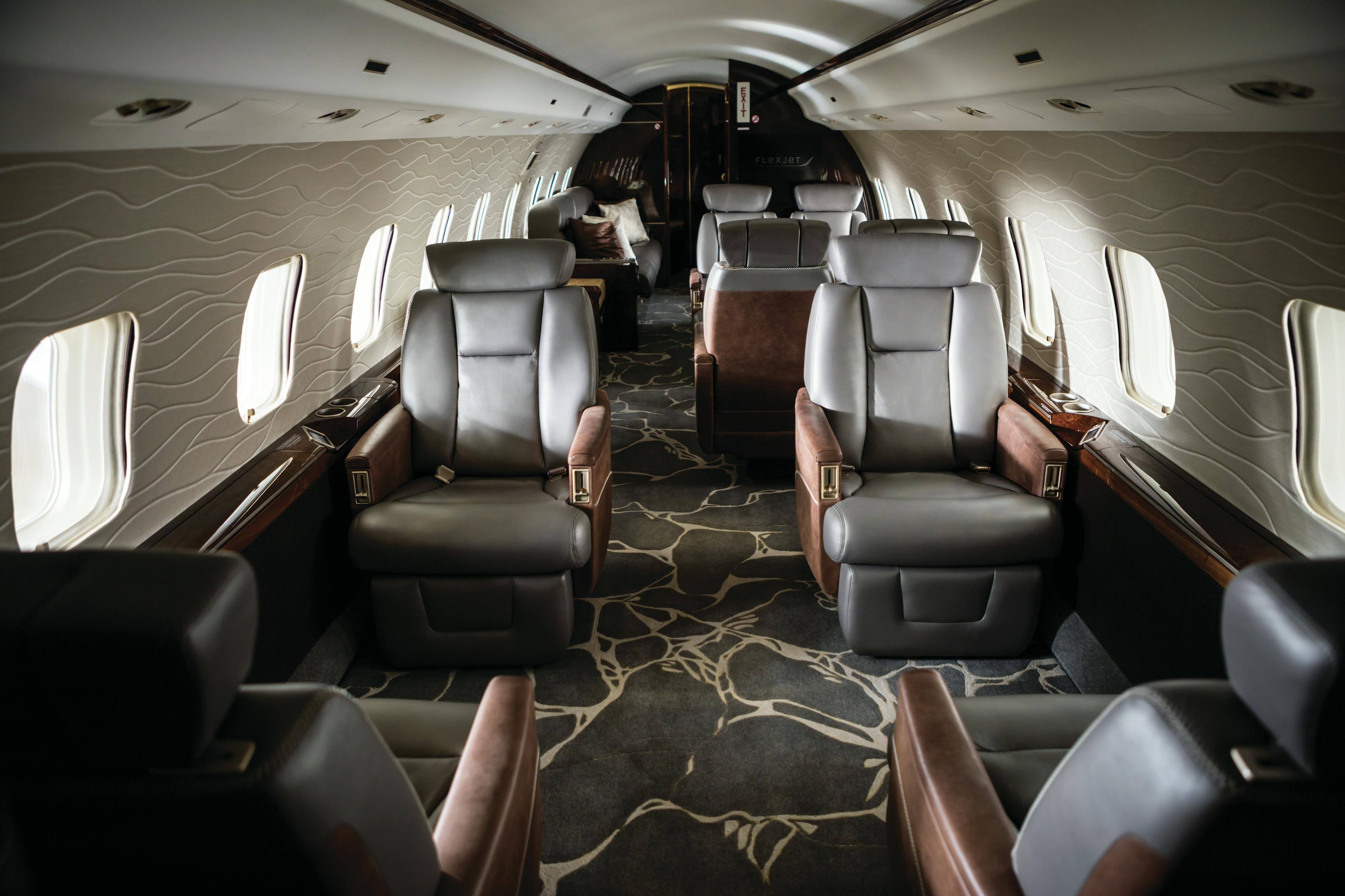 Global Express interior