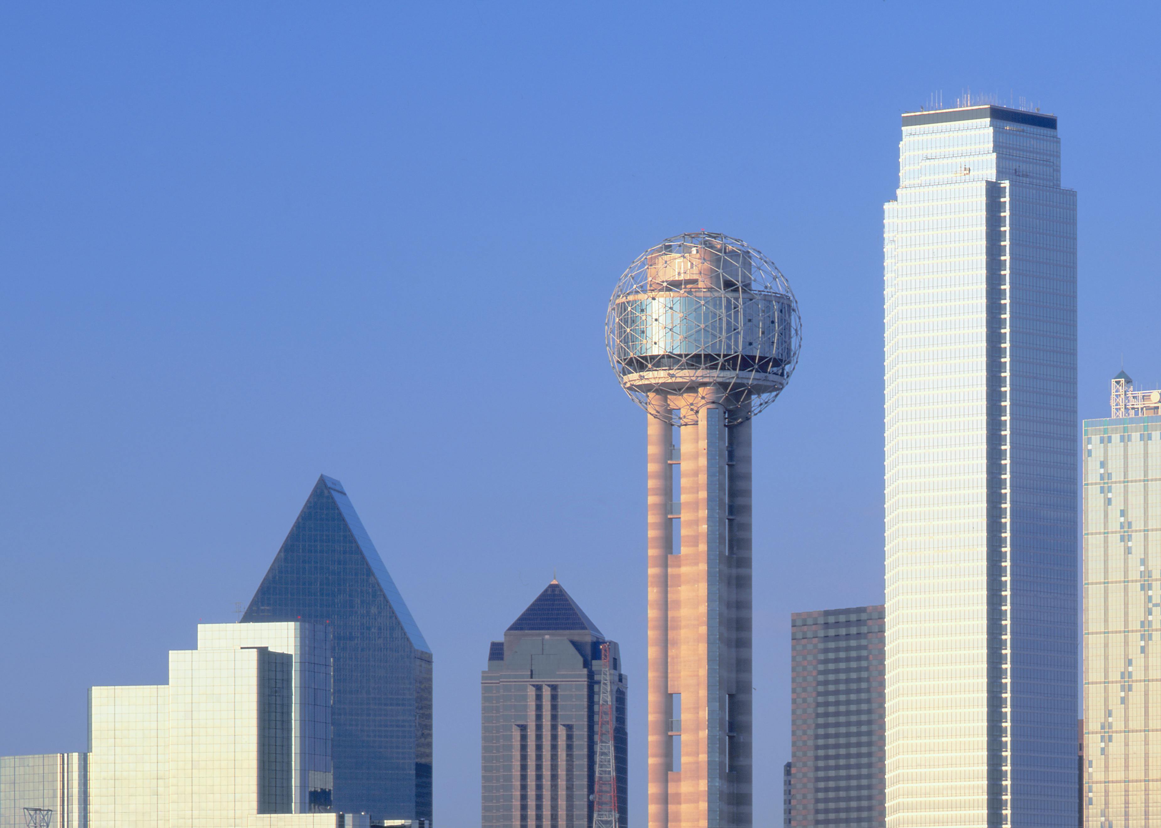View of Dallas skyline