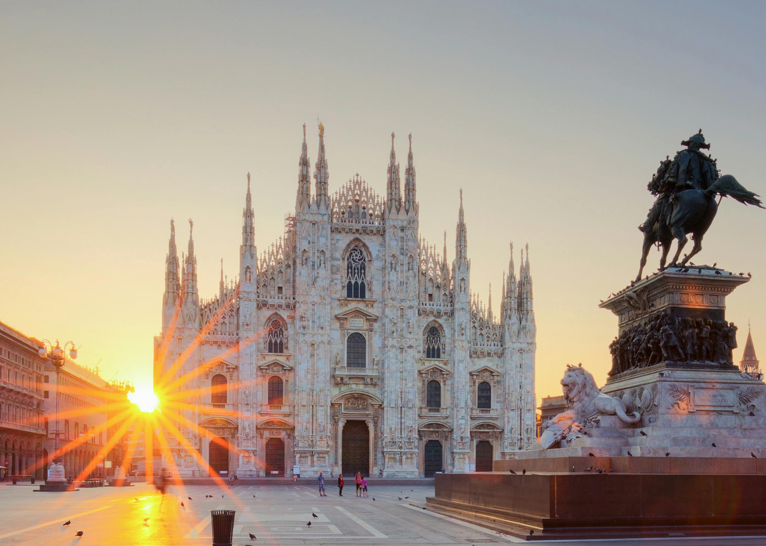 Sunset at the catherdral