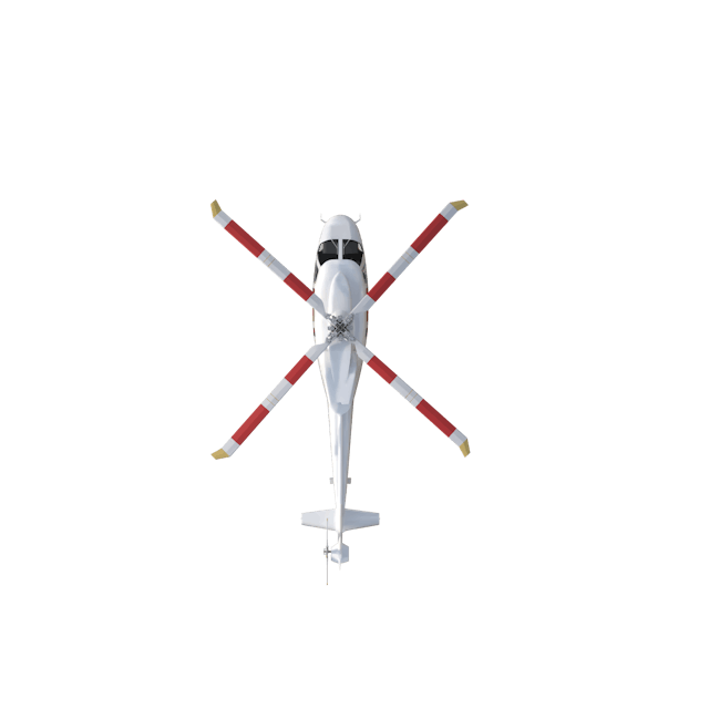 Helicopter over CG image